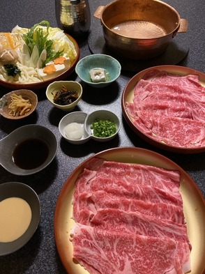 【食でめぐる奈良】一日５組限定　夕食しゃぶしゃぶ、朝食コース
